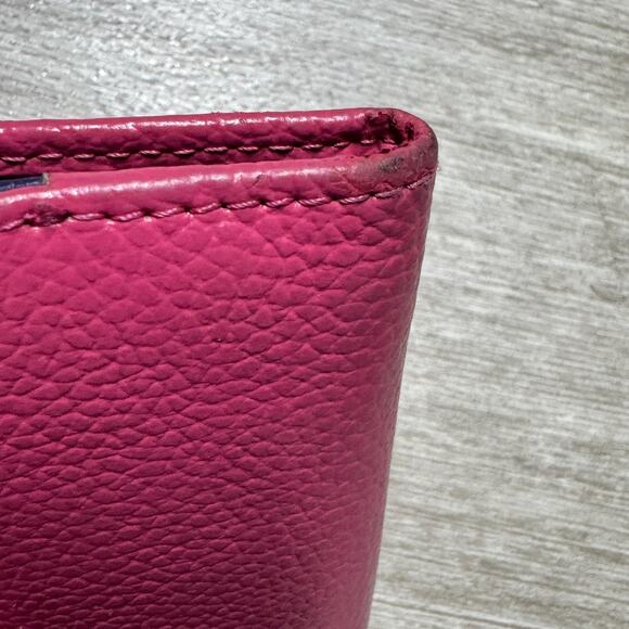 Firenze Wallet Vera Pelle Bi-Fold Multicolor Horse Bit Closure Genuine Leather - Picture 10 of 10